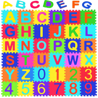 36-Piece Children's Puzzle Mat