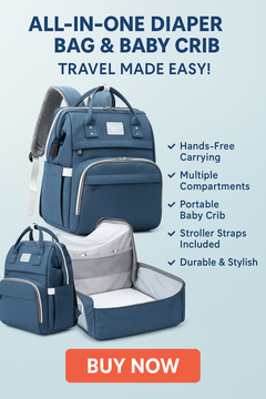 Foldable Infants Baby Crib Waterproof Nappy Mother Bag For Travel