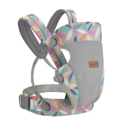 BABYPARK 3-in-1 Baby Carrier Newborn to Toddler - Ergonomic(7.5-45lbs)Cozy Baby Carrier，Enhanced Lumbar Support，Easily AdjustableLightweight & Breathable Child Carrier (Leaf)