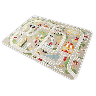City Road Traffic Play Rug