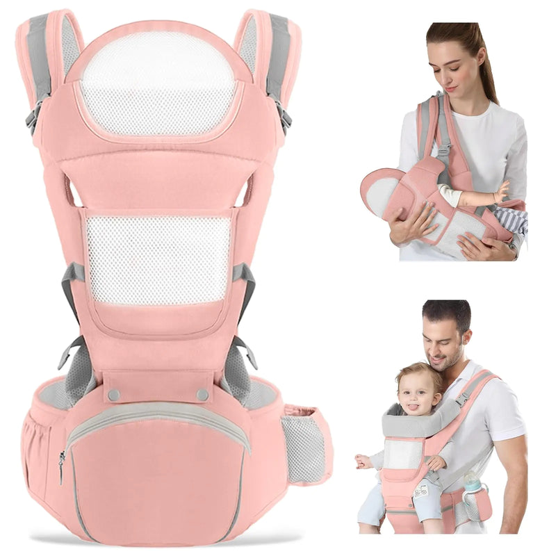 Pink Versatile Baby Carrier