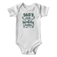 Dad's Little Hunting Buddy Onesie