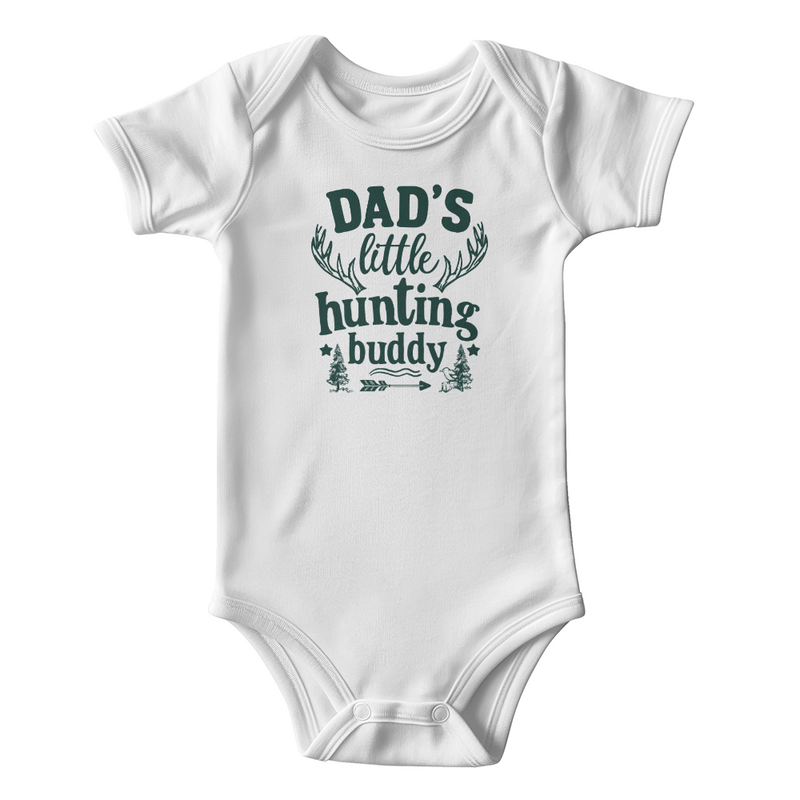 Dad's Little Hunting Buddy Onesie