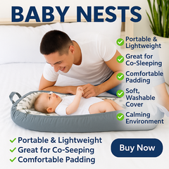 Newborn Bed, In-Bed Crib, Anti-Fall Baby Sleep Bed