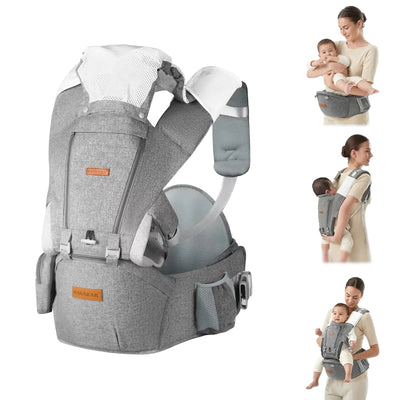 9-in-1 Baby Carrier Wrap with Lumbar Support